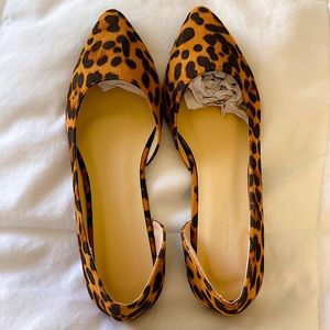 Women’s Cheetah Print Pointed Slip On Size 7.5